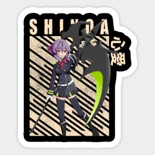 Shinoa Hiragi - Owari no Seraph Sticker